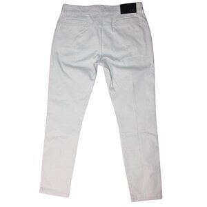 NEW Mens Salavatore Ferragamo White Denim Jeans 4 Pockets Exposed Seam Size 44